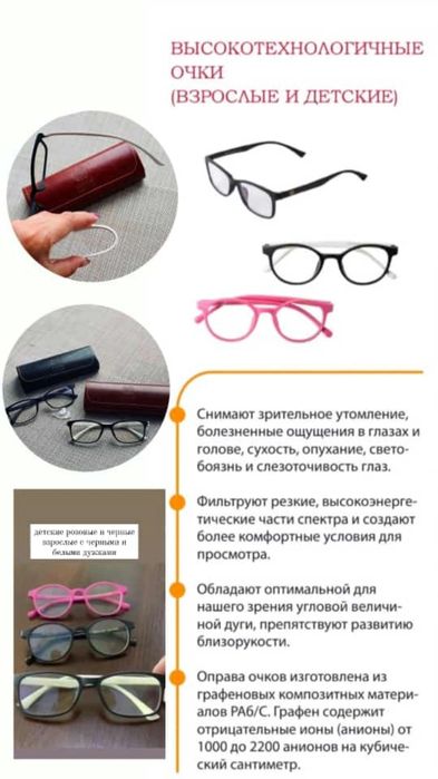 очки с графеновой оправой