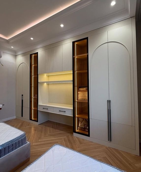 170 $ 1 п/м Кухини мебел Спални Шкаф на заказ Kuxiniy Spalni SHkaf