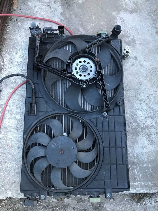 Radiator Racire Apa Ac Clima Aer Vw Polo 9n 9n3 1.2 1.4 1.9 TDI