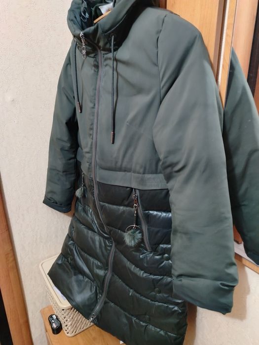 Пальто пуховик 48 размер