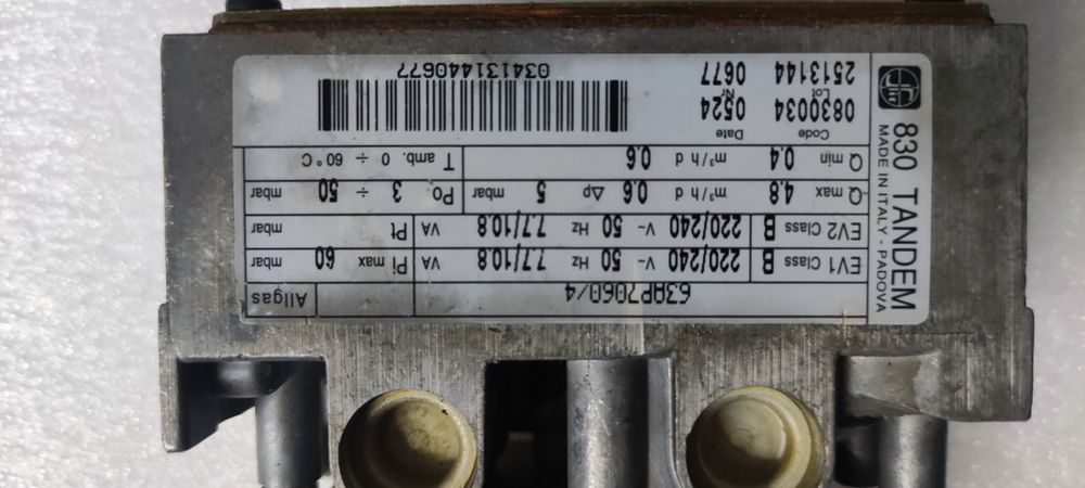 Vana gaz Tandem 830 centrala Buderus