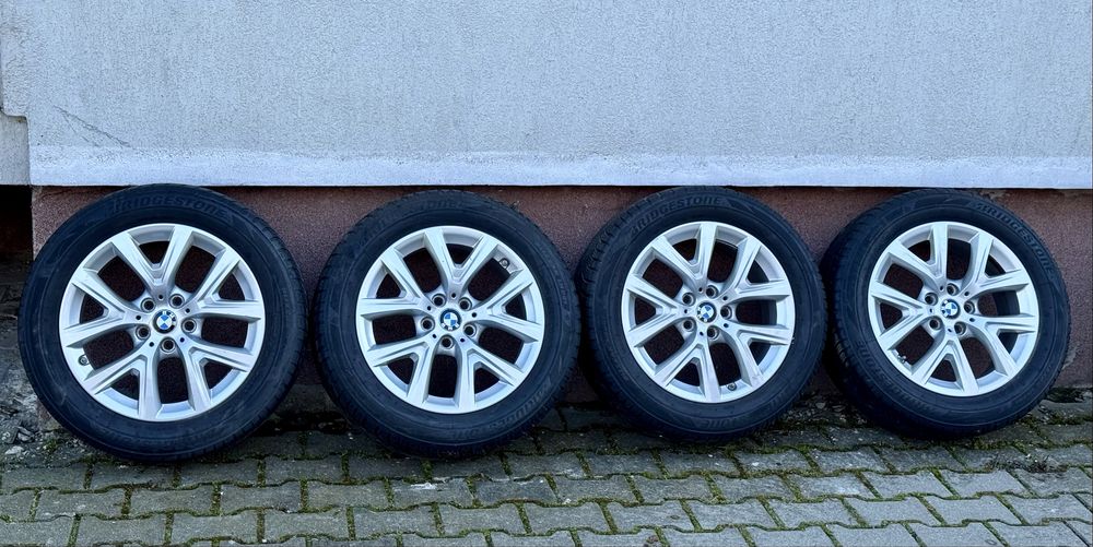 4 jante originale bmw x1 x2 205/60/17 anv iarna 2021 si senzori
