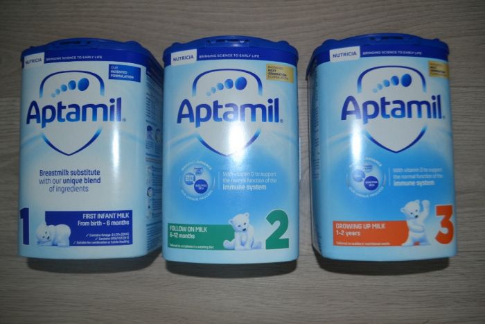 Адаптирано мляко Хип Hipp Aptamil Аптамил от Англия!