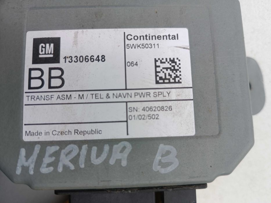 Модул GPS навигация за Опел Мерива, Мока / Opel Meriva 13306648