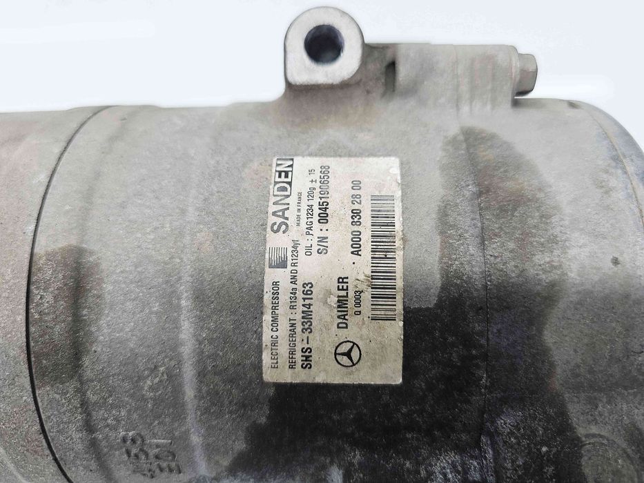 Compresor clima Mercedes Clasa C (W205) [Fabr 2014-prezent] A000830280