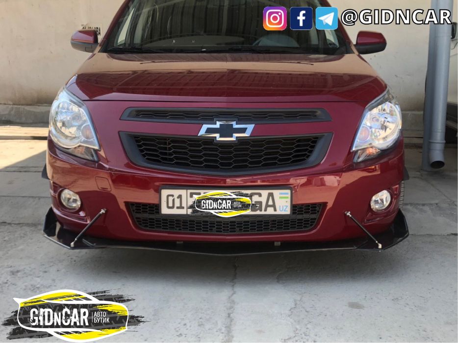 Универсальный Сплитер (обвес) передний бампер