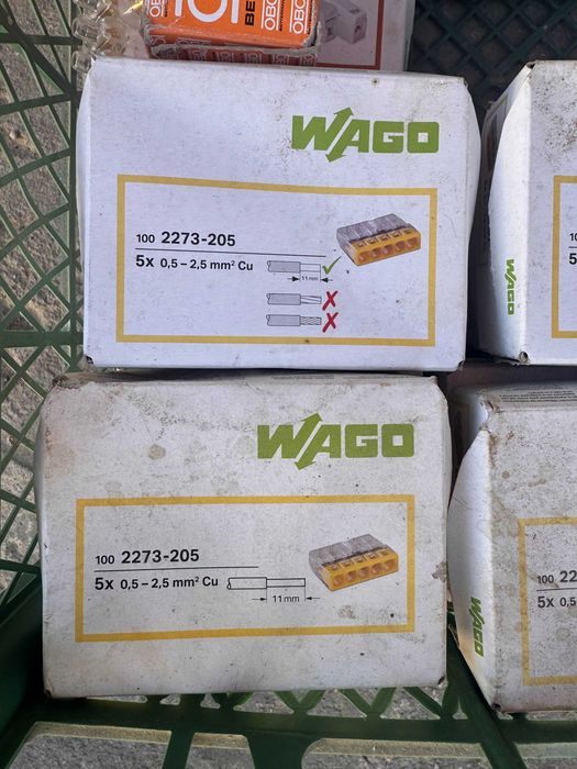 Cleme de conexiune rapidă WAGO