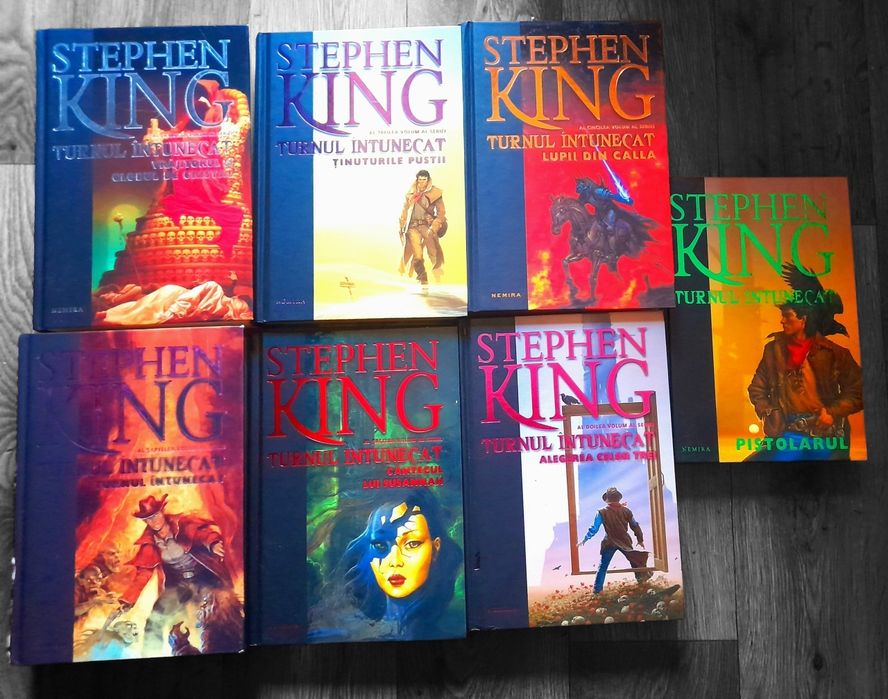 7 vol. Seria Turnul intunecat ( cartonate), de Stephen King