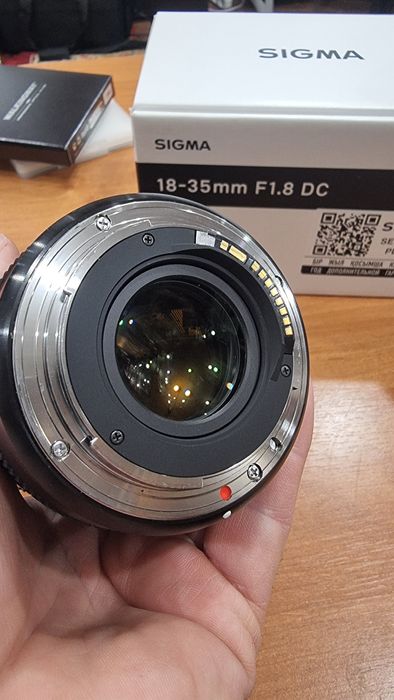 Sigma 18-35mm F1.8 DC Art EF Canon