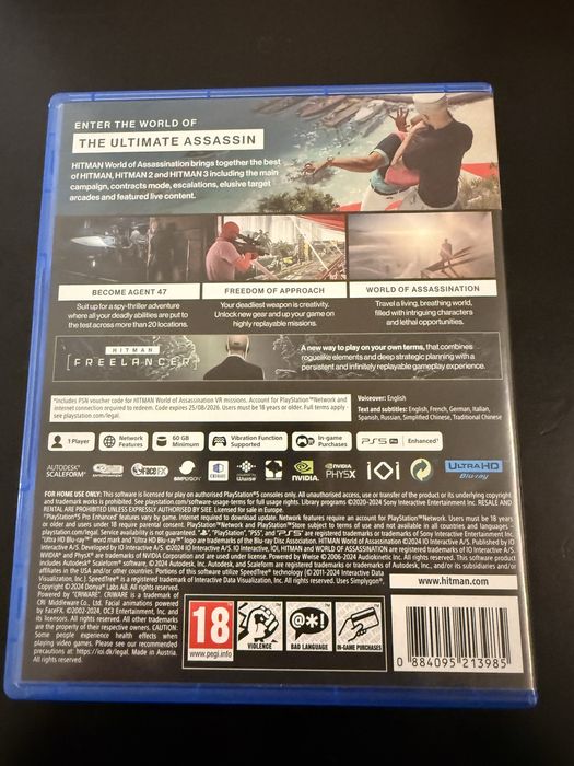 Hitman Complete Collection & Hogwarts Legacy PS5