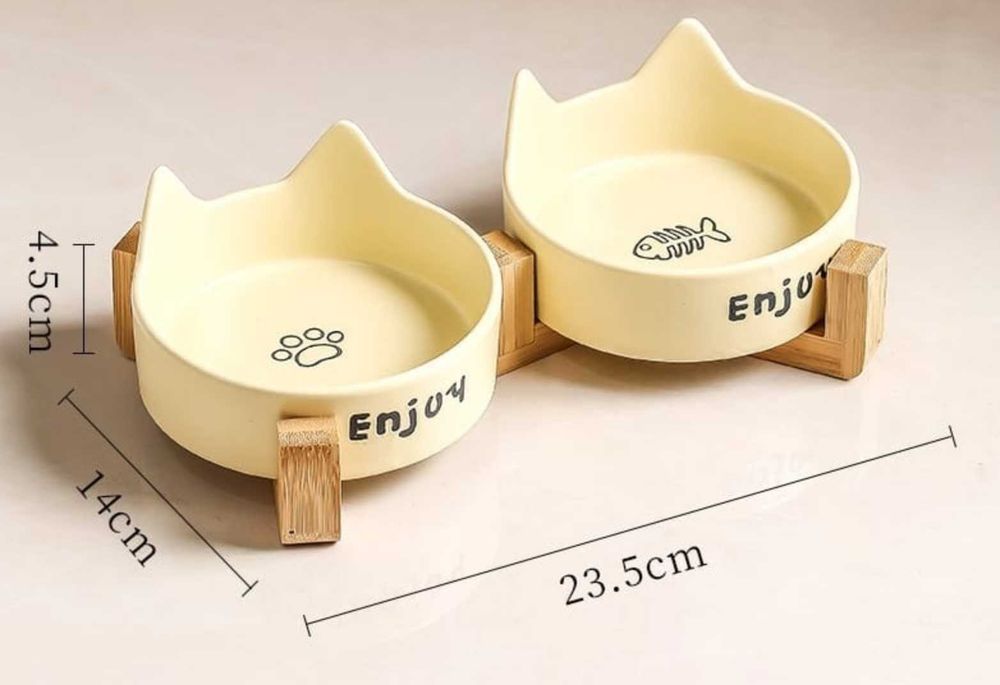 В наличии есть миска для кошек