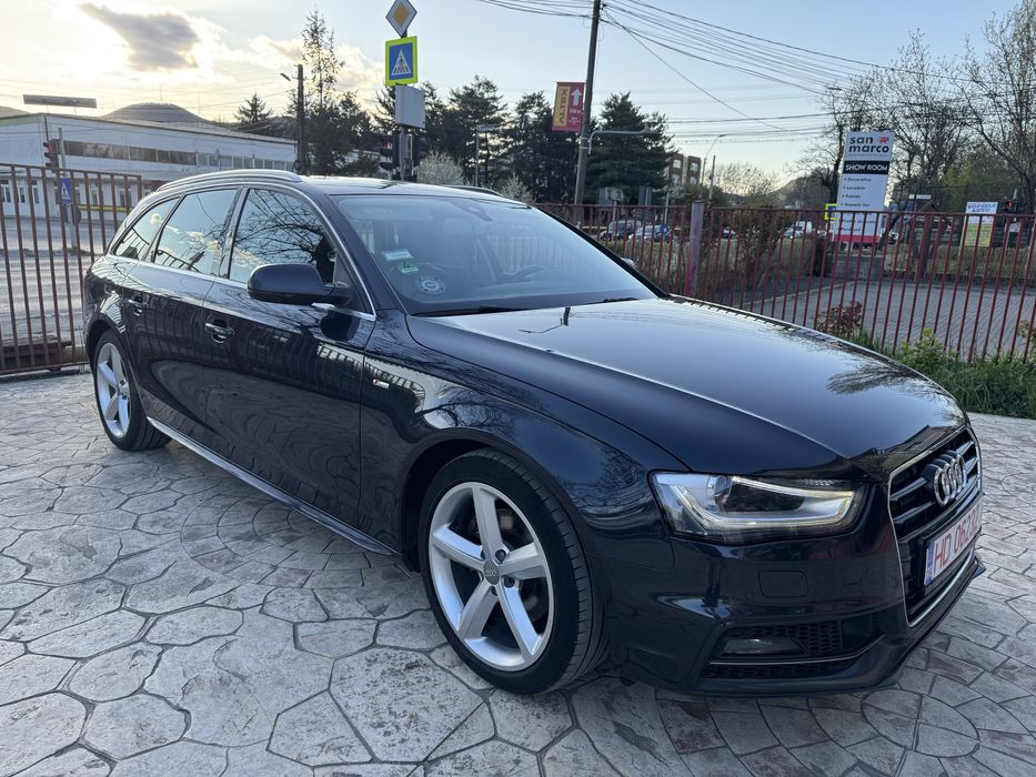 Audi A4 B 8,5-S-Line  2.0 Tdi An 2015, Euro6, Distronic-Bi- Xenon-Led- Navi 3d