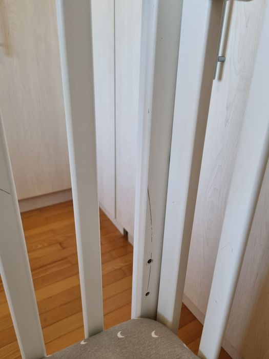 Treppy Pat co-sleep 120x60 cu laterala culisanta si roti Dreamy Plus 2