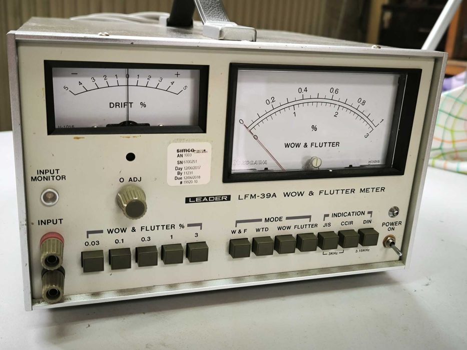 Leader LFM-39A (W&F meter)