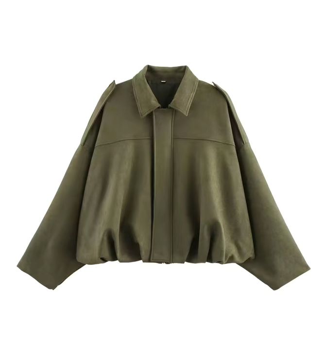 Весенния ветровка хаки(размеры S, M, L) OVERSIZE