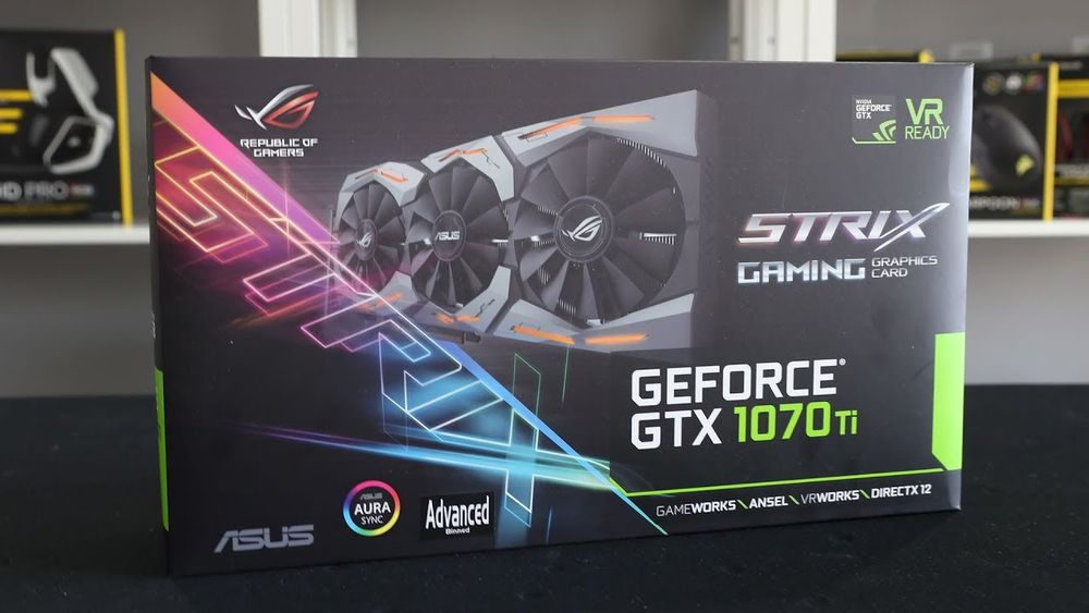 Asus Strix Gaming Gtx 1070 ti 8gb