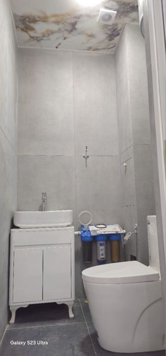 3-хоналик квартира, евро ремонт килинган, янги уй хеч ким яшамаган.