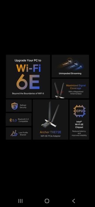 Tp-Link Archer TXE72E