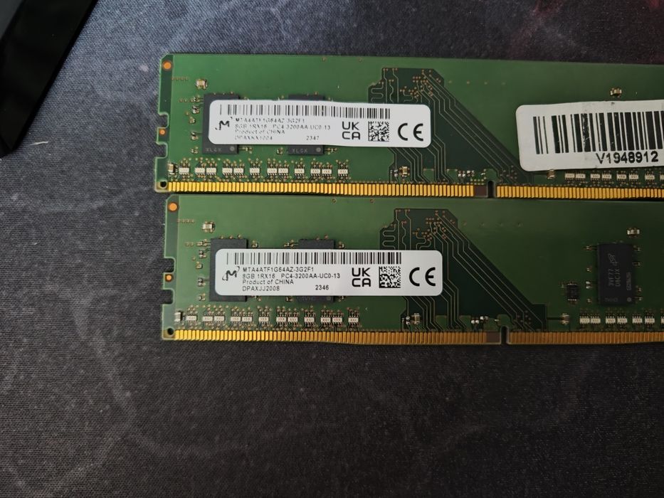 Micron 2x8GB DDR4 3200MHz