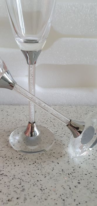 Pahare șampanie Swarovski
