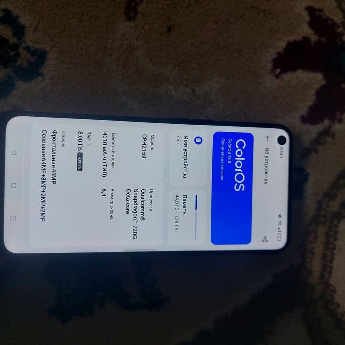 сотовый телефон OPPO Reno 5