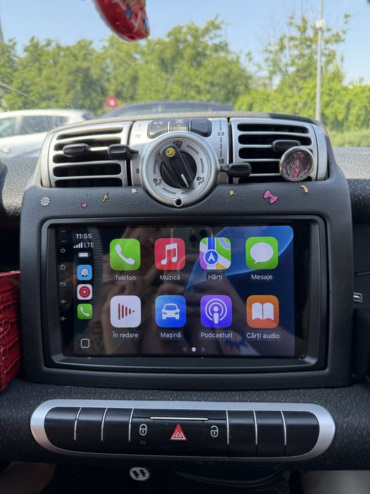 Navigatie Android  Smart For Two 2 Carplay Android Auto + Camera