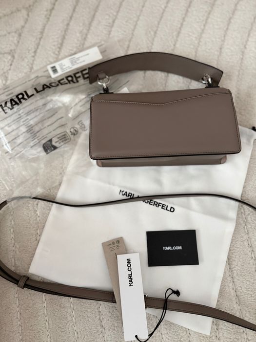 Чанта Karl Lagerfeld оригинална-естествена кожа