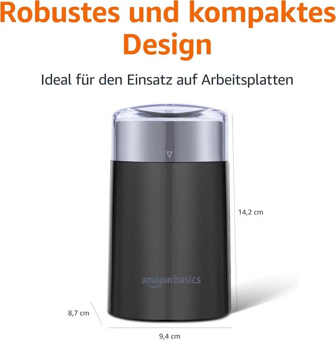 Електрическа Кафемелачка Amazon Basics CG9403-GS