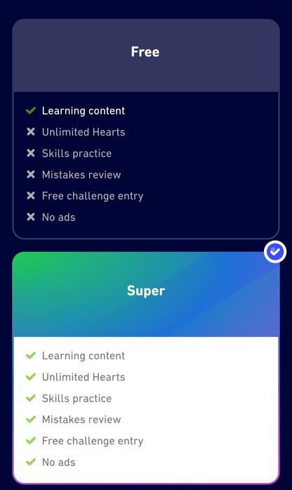 Абонемент Duolingo Super на ваш аккаунт!