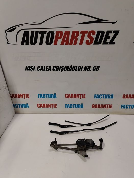 Ansamblu ghidaje ștergătoare brate motoraș Skoda Superb 2 3T1 955 023