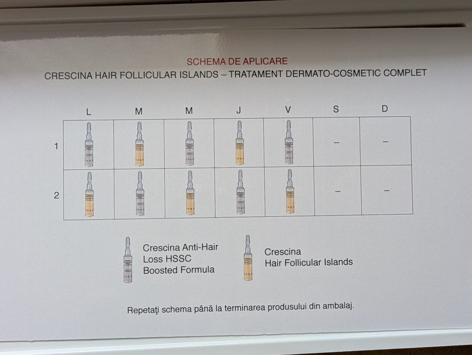 *ПРОМОЦИЯ* Терапия за коса Crescina Follicular Islands 2100 Man, 2 бро