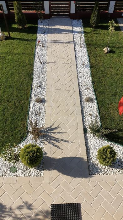 Pavaj imitatie travertin