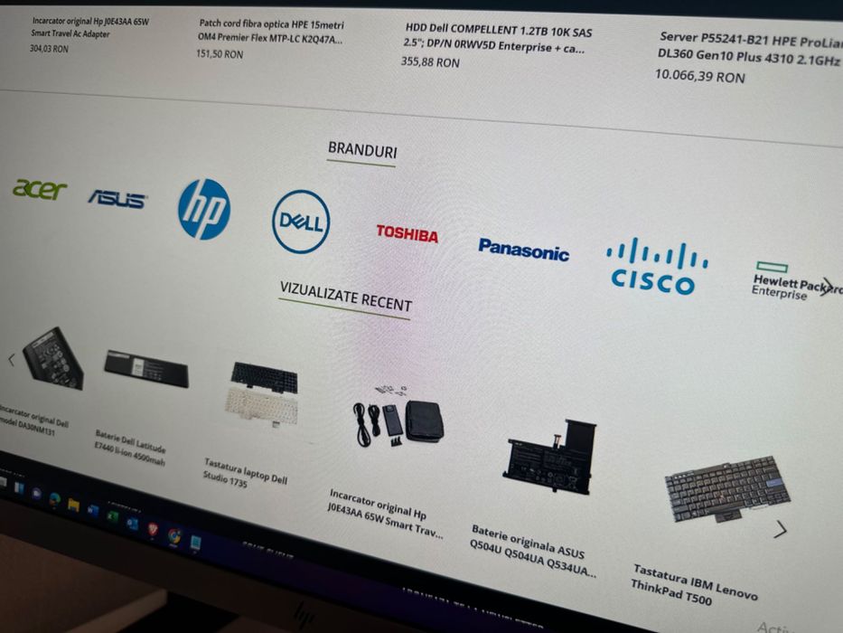 afacere magazin online cu stoc inclus componente accesorii laptop