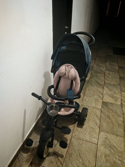 Tricicleta multifunctionala Coccolle Modi+, albastru