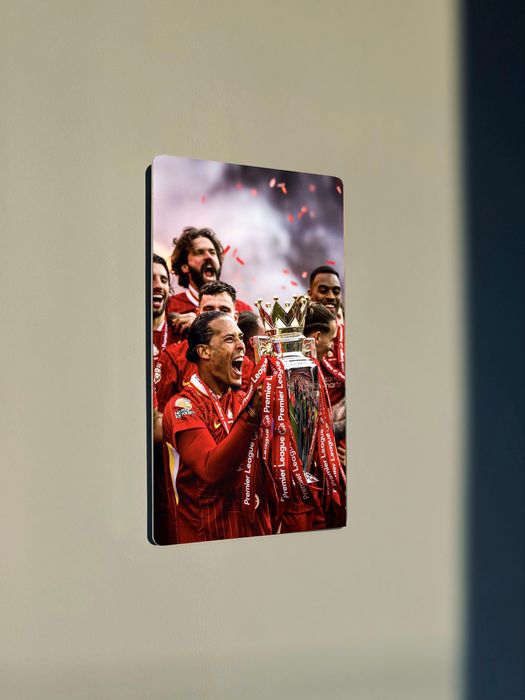 Метален футболен постер/Меси, Неймар, Ямал и др