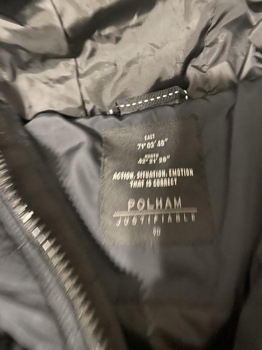 Geaca lumga umplutira din puf de gasca Polham