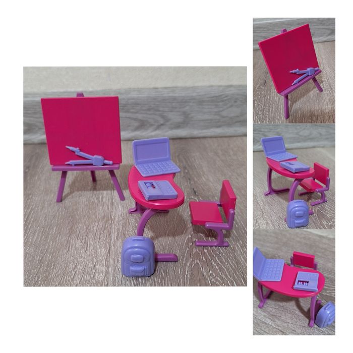 Кукольная мебель,качели для кукол,медицинский набор,кукла,