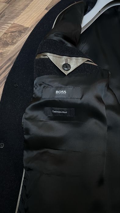 Palton pardesiu Hugo Boss Stratus 46 casmir