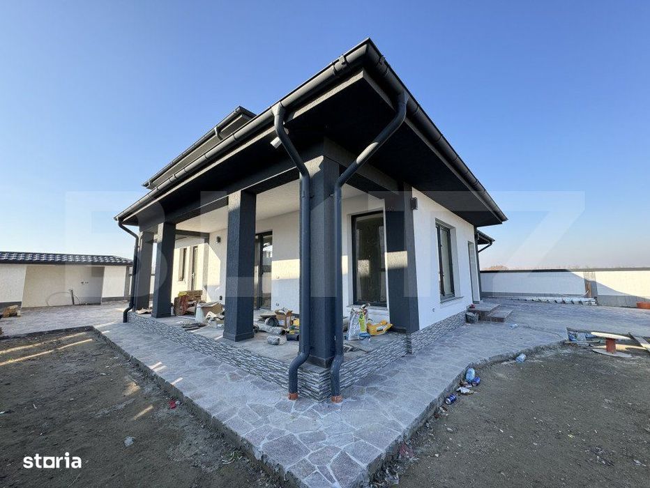 Casa la cheie, P+ 1E, 423 mp teren, toate utilitatile, mobilata, Balta