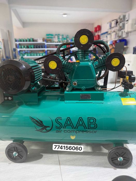 SG3090 SAAB 250L kompressor воздушный поршневой компрессор 5.5 KVA