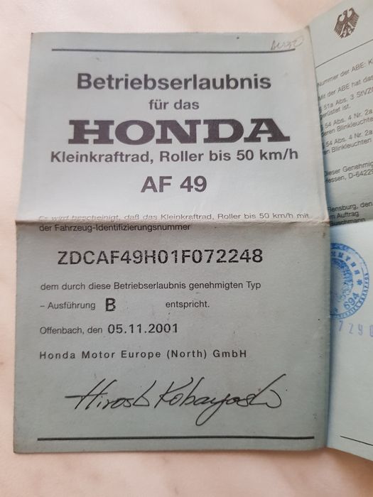 Скутер Honda x8r-x