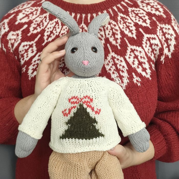 Вязаные игрушки ручной работы