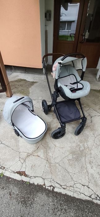 Carucior Krausman gri 3 in 1