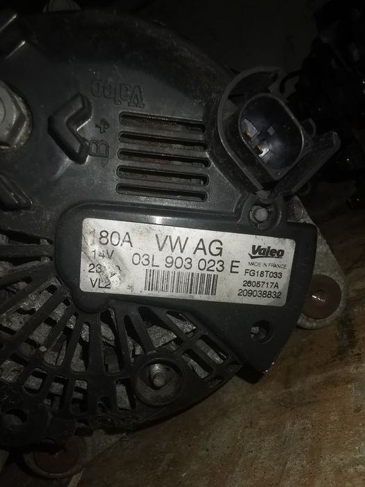 Alternator vw passat b6 golf 5 Touran skoda