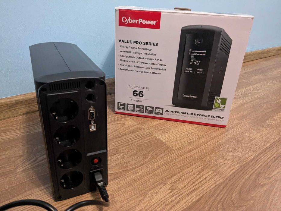 UPS CyberPower VP1000ELCD 1000VA Garantie Expira la 19 Sep 2028