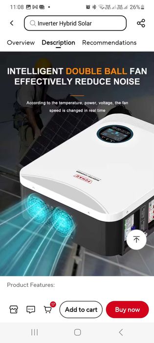 Solar Inverter 24V 4.2kw