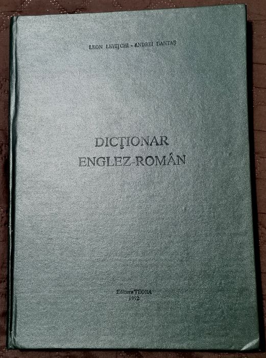 Dicționar Englez-Român editura Teora 1992
