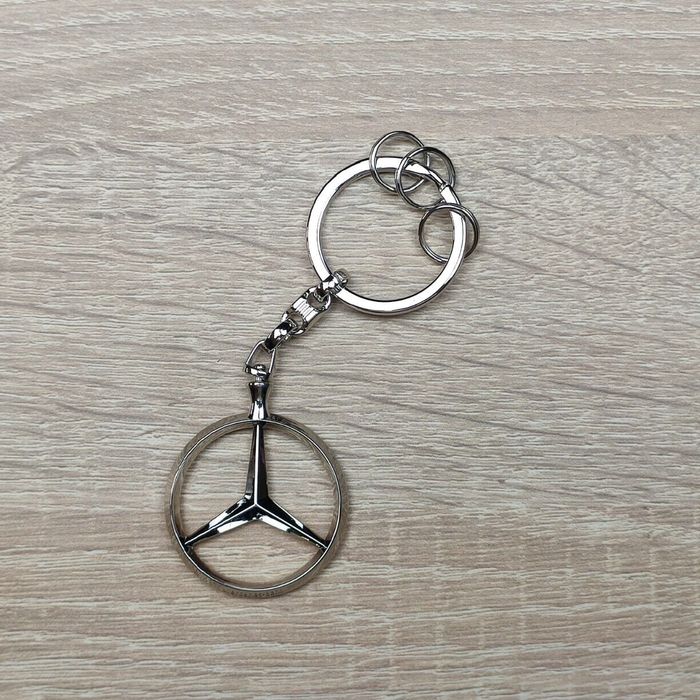 Breloc chei IdeallStore®, Mercedes, editie colectie, 9 cm, metal