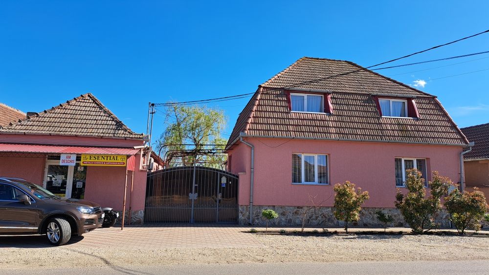 Casa mare cu spatiu comercial in centrul satului Tarian
