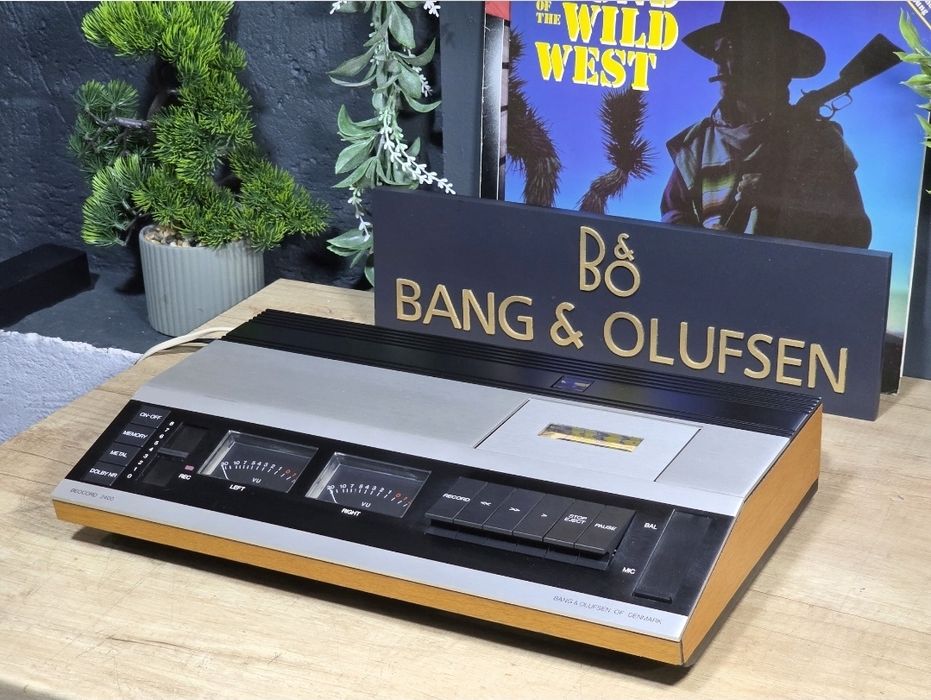 Casetofon deck BANG & OLUFSEN beocord 2400, retro vintage , servisat